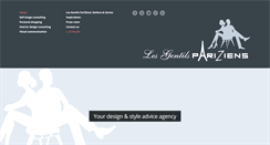 Desktop Screenshot of lesgentilspariziens.com