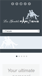 Mobile Screenshot of lesgentilspariziens.com